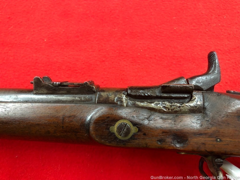 SNIDER CONVERSION OF ENFIELD RIFLE- ATTIC CONDITION.-img-10