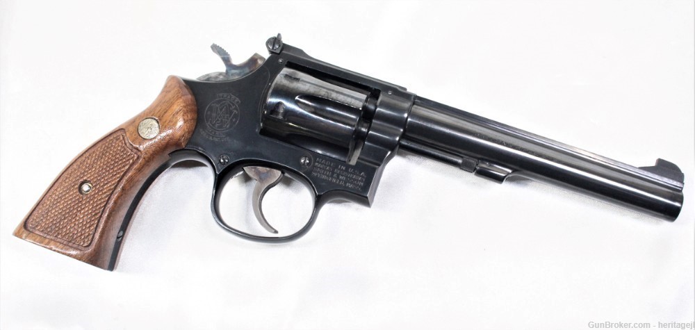 Smith & Wesson Model 17-4 Pinned Barrel .22LR CTG Revolver With Box H11894-img-3