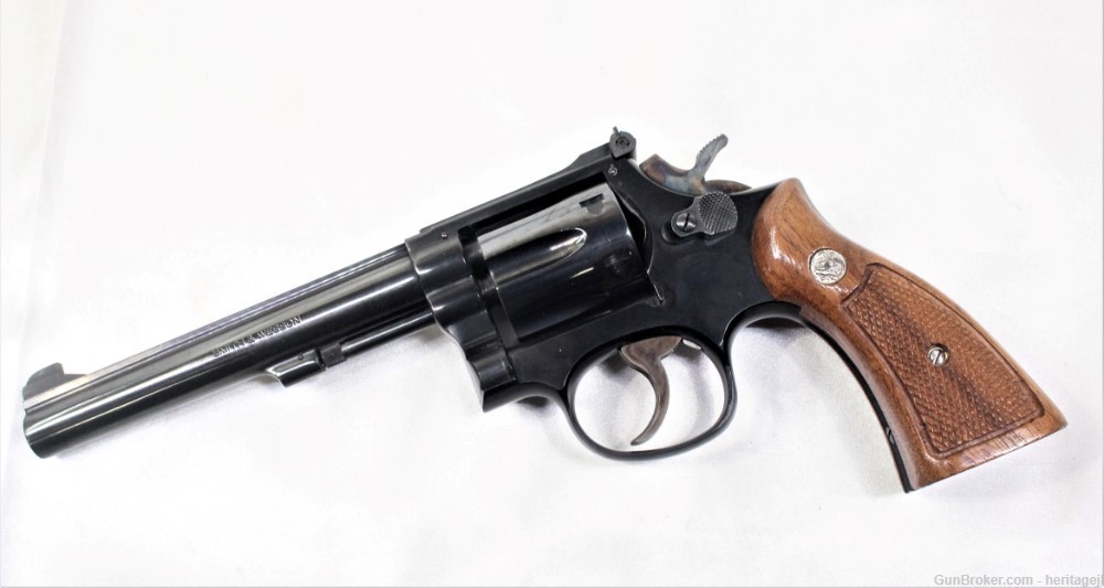Smith & Wesson Model 17-4 Pinned Barrel .22LR CTG Revolver With Box H11894-img-2