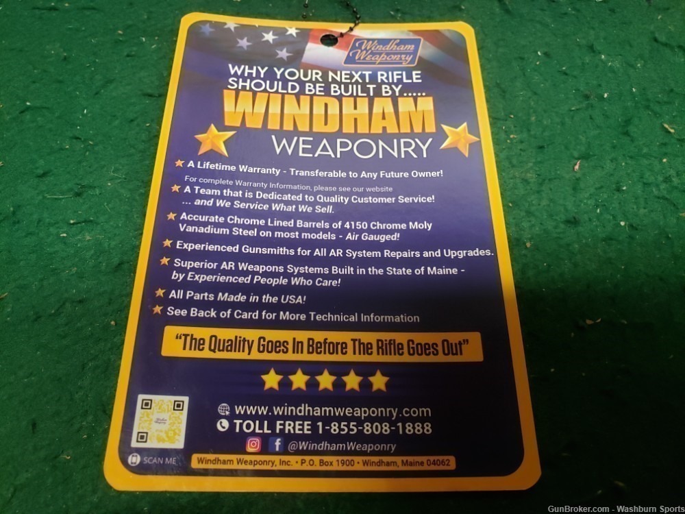 Brand New Windham Weaponry AR 15 in 300 Blackout -img-4