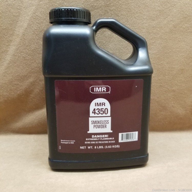 IMR 4350 Smokeless Powder  – 8LB-img-0