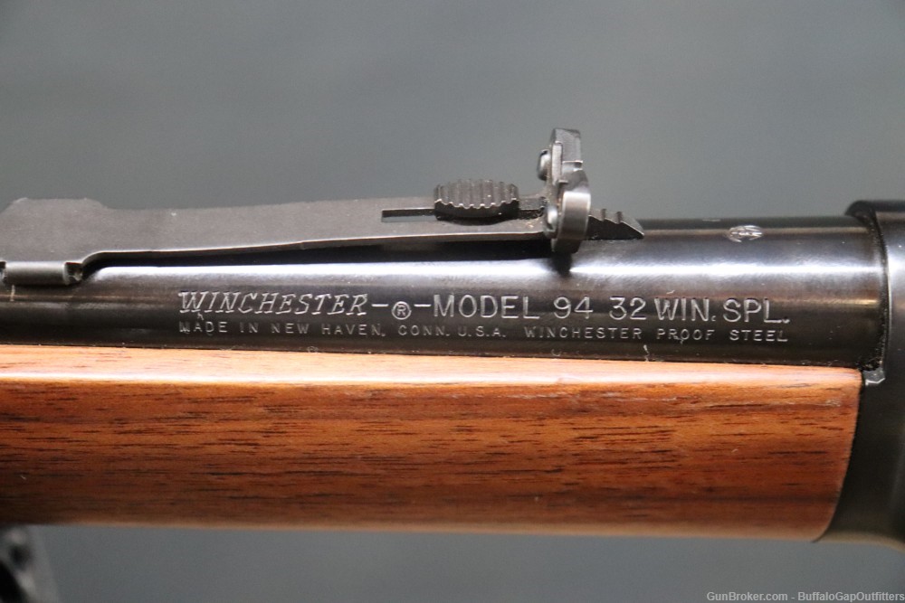 Winchester 94 Wrangler Large Loop .32 WS Engraved Lever Action Rifle-img-11