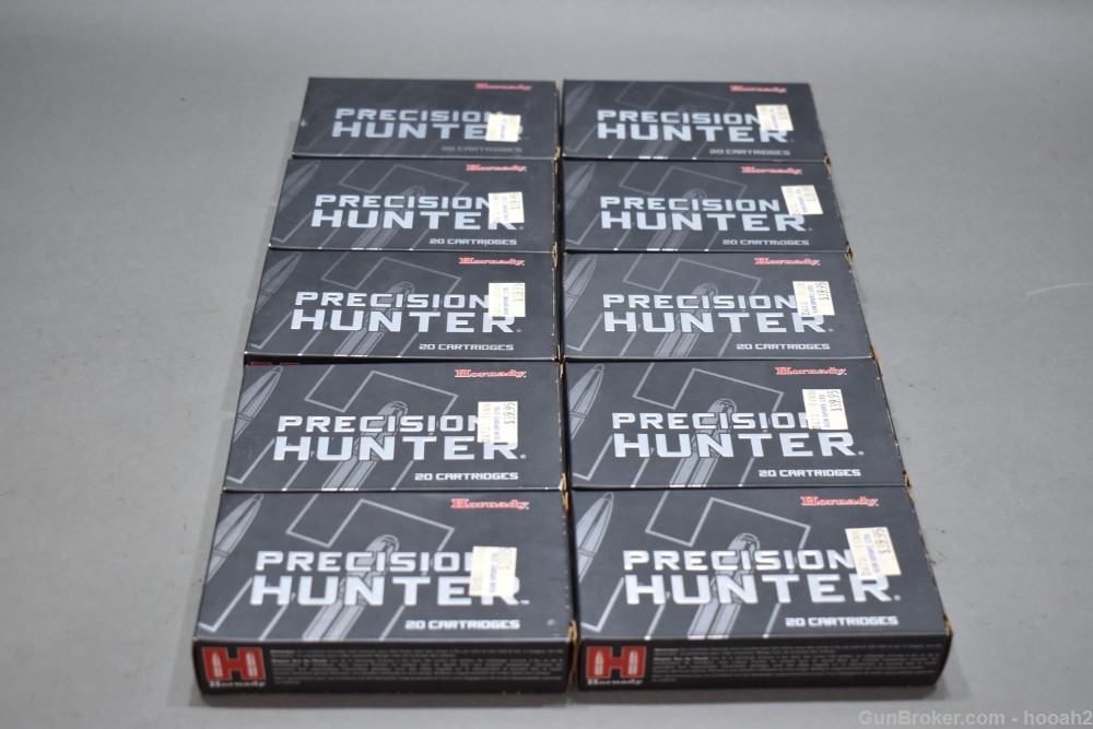 10 Boxes 200 Rds Hornady 6mm Creedmoor Precision Hunter 103 G ELD X-img-3