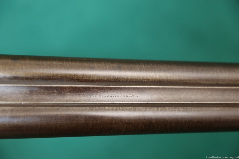 B2039 Remington 1889 10ga hammer side by side 10 gauge Damascus-img-5