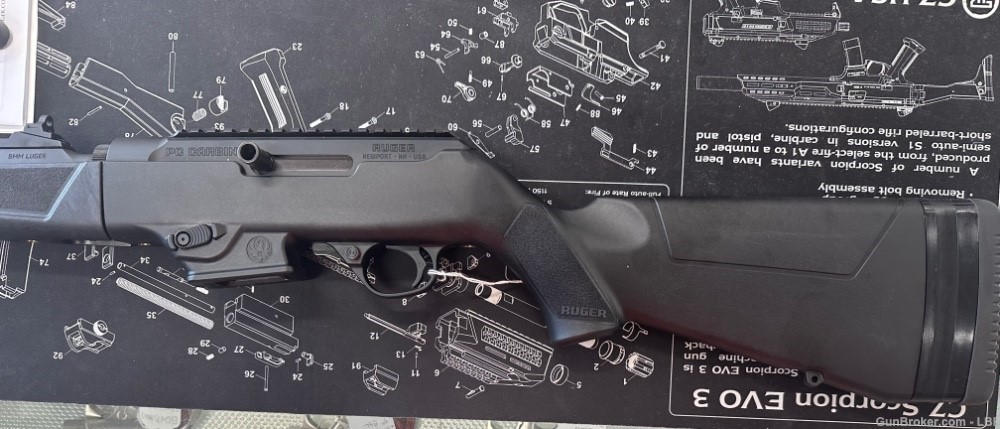 Ruger PC Carbine 9mm 16.5"BBL -img-1