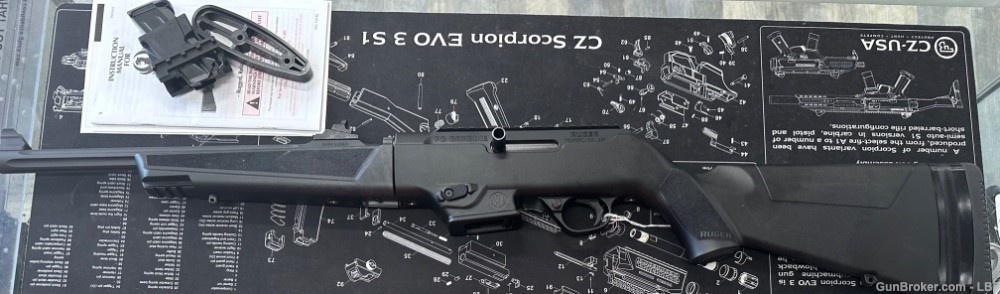 Ruger PC Carbine 9mm 16.5"BBL -img-0