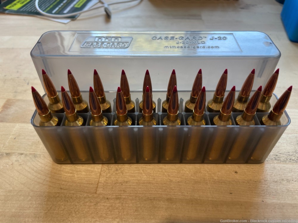 6.8 Western, Blackrock Custom Loading, 145gr. ELD-X Bullet-img-0