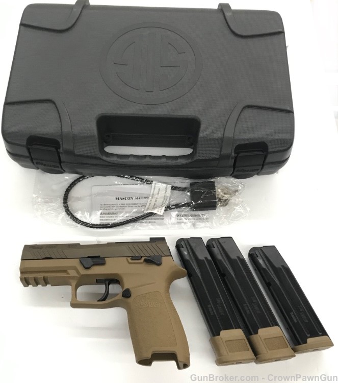 Sig Sauer P320 M18 Carry Coyote 9MM #320CA-9-M18-MS-img-0
