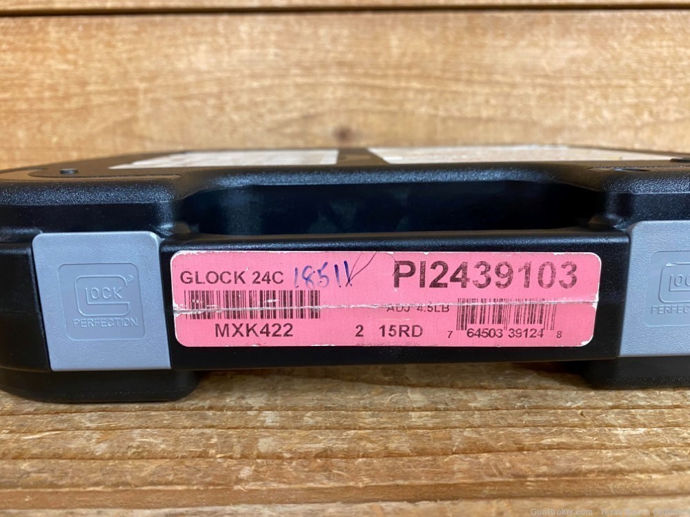 Glock 24C 40 CAL 6IN Ported 3-15RD Mags- USED-img-5