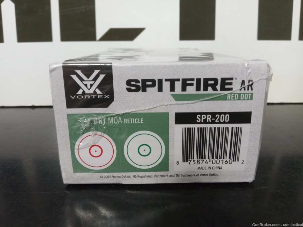 Vortex Spitfire AR 1x Prism Scope Free Shipping No Credit Card Fees-img-2
