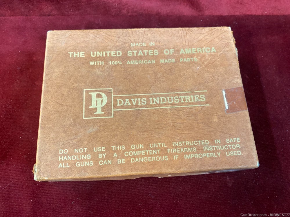 DAVIS P32 P380 FACTORY BOX-img-0