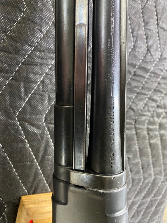 Winchester Model 1912  12 20 Gauge Solid Rib 25”-img-8