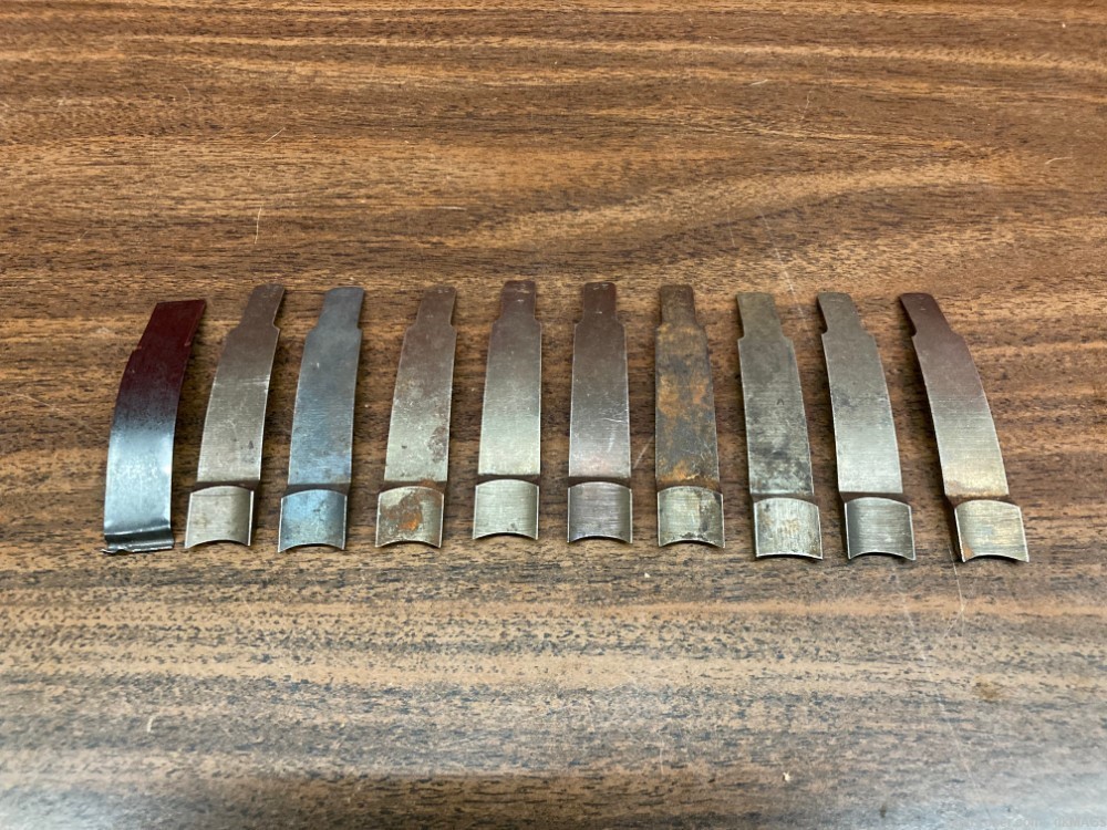10 Tangent Sight Leaf Springs Likely for Mauser Rifles-img-3