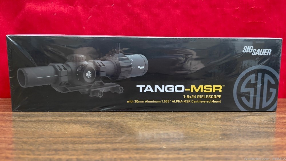 Sig Sauer Tango MSR 1-8x24 BDC8 Reticle Scope & 30mm Alpha MSR Mount-img-16