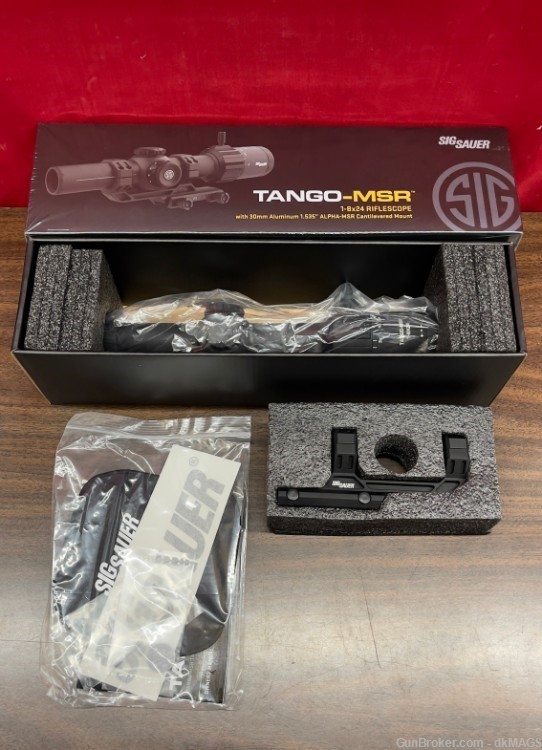 Sig Sauer Tango MSR 1-8x24 BDC8 Reticle Scope & 30mm Alpha MSR Mount-img-19