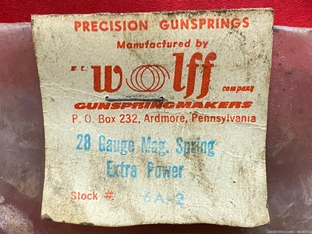 Wolff Company Gunspring for 28ga shotgun magazine tube-img-1
