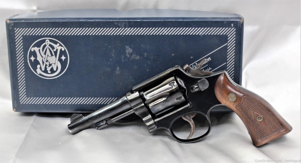 Smith & Wesson .38SPL M10 Pinned Barrel Revolver W/BOX  G768-img-0