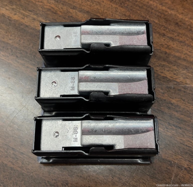 3 Winchester Model 88 .243 .308 Win 4 RD Steel Rifle mags Magazines-img-5