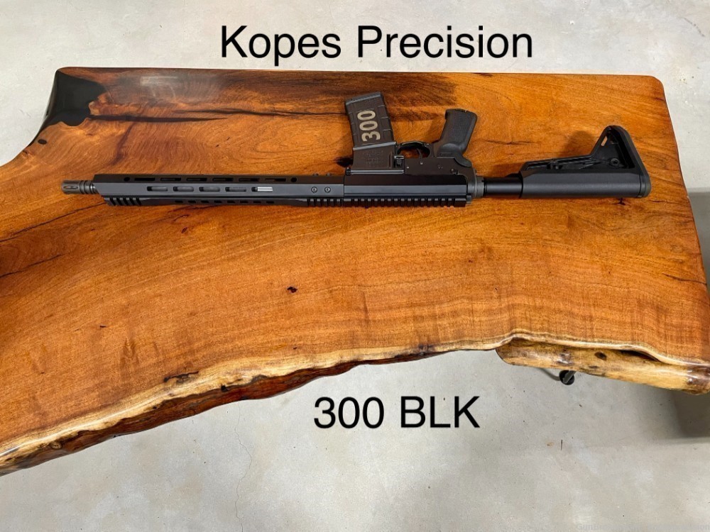 Spring Sale! Kopes Precision 300 Blackout AR Rifle Left Hand Side Charge-img-3