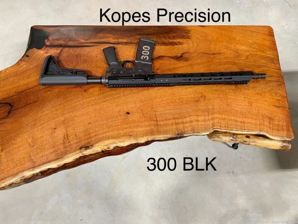 Spring Sale! Kopes Precision 300 Blackout AR Rifle Left Hand Side Charge-img-2