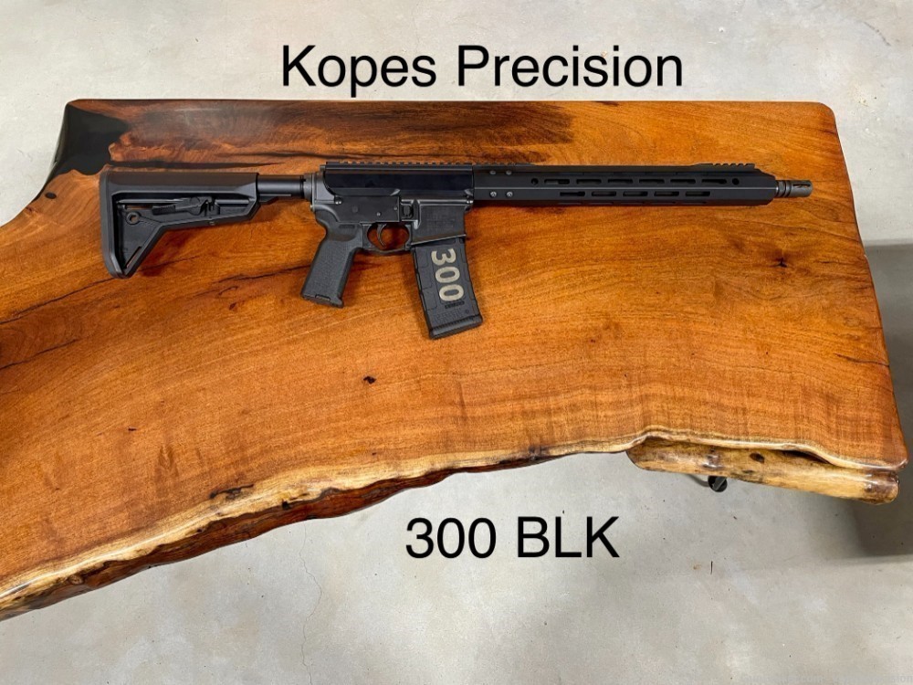 Spring Sale! Kopes Precision 300 Blackout AR Rifle Left Hand Side Charge-img-1