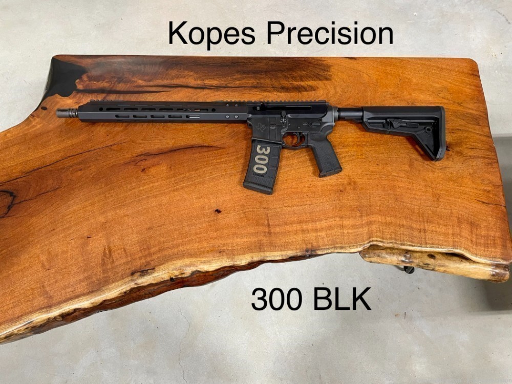 Spring Sale! Kopes Precision 300 Blackout AR Rifle Left Hand Side Charge-img-0