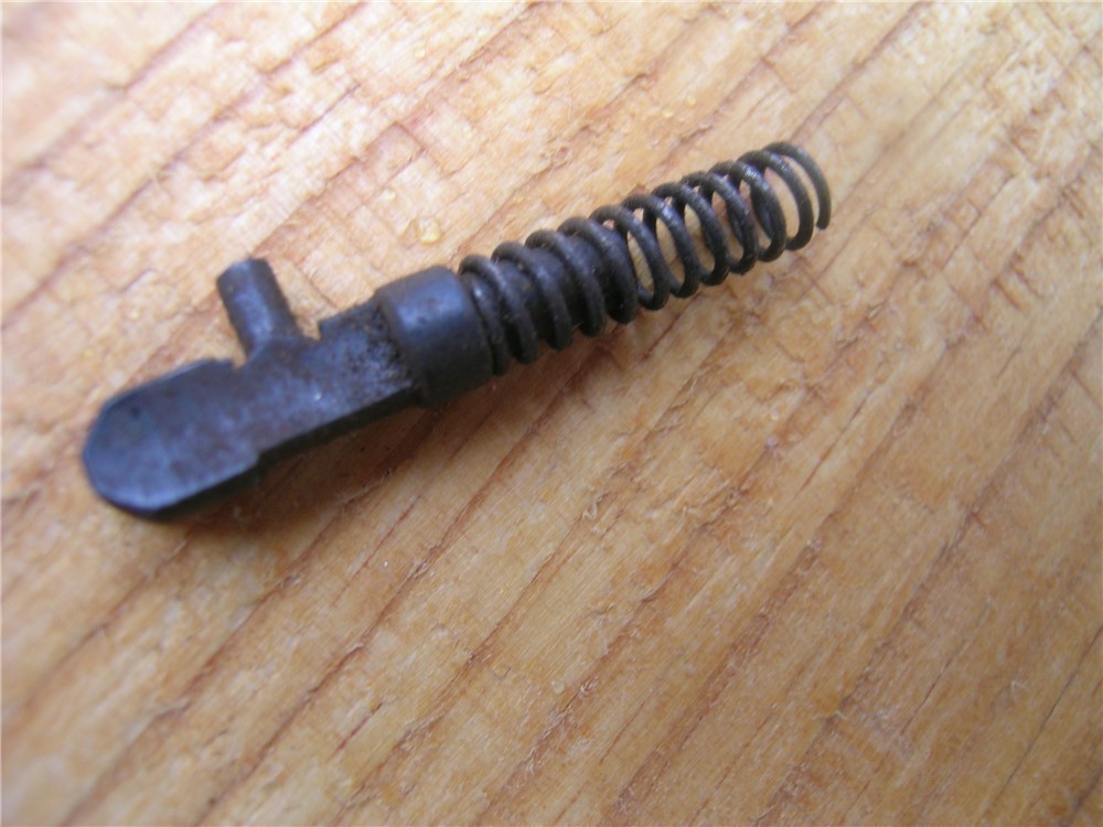  Vintage Mauser 98 98K Bolt Sleeve Lock Pin W/Spring Original NOS-img-2
