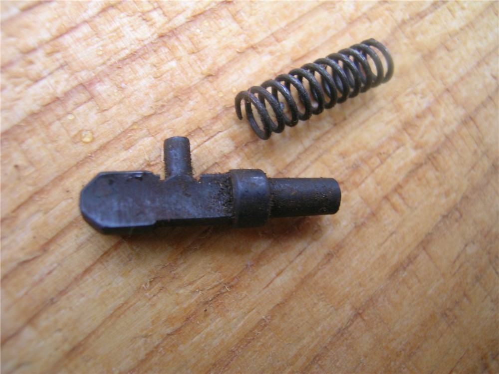  Vintage Mauser 98 98K Bolt Sleeve Lock Pin W/Spring Original NOS-img-1