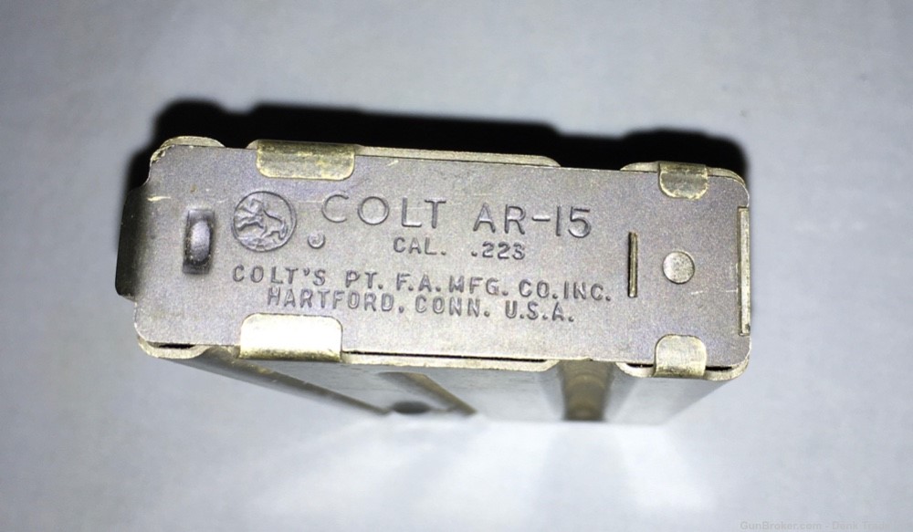 1963-1968 Colt Air Force 20 round AR 15 Magazine CAL 223 Vintage-img-0