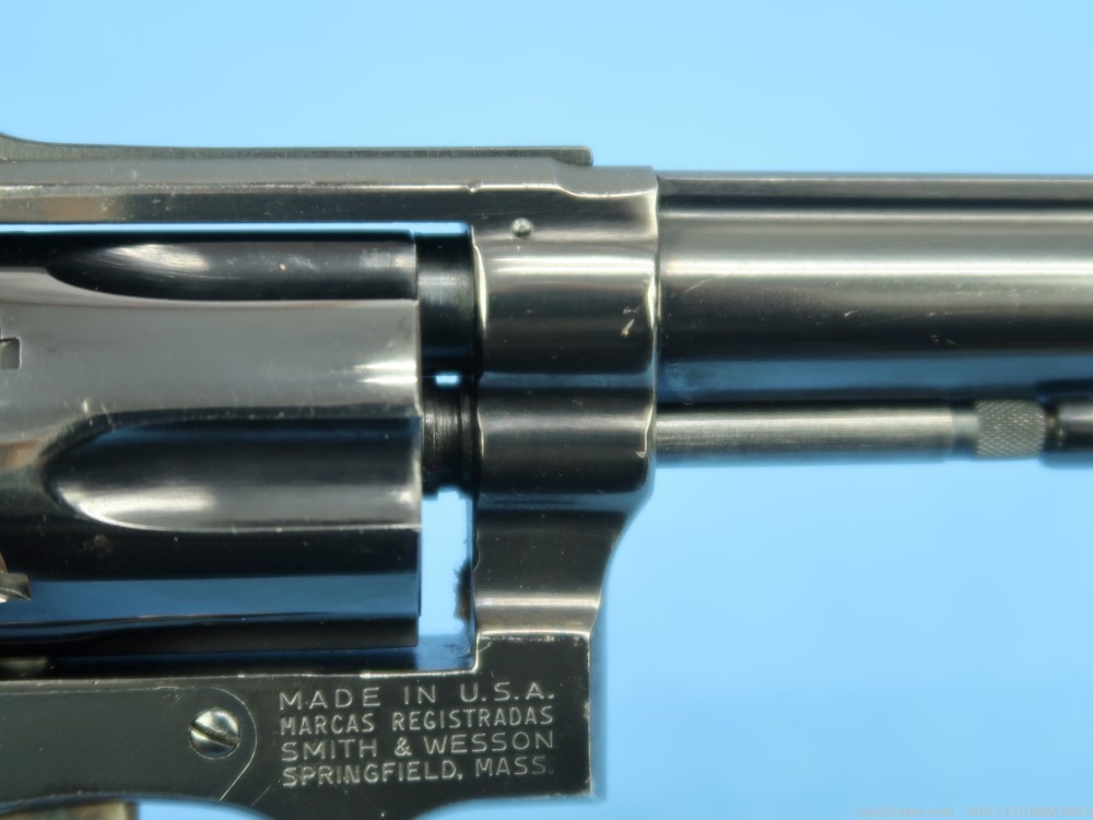 Smith & Wesson Model 48-4 22 Magnum 6" Blued Revolver 1977 -img-34