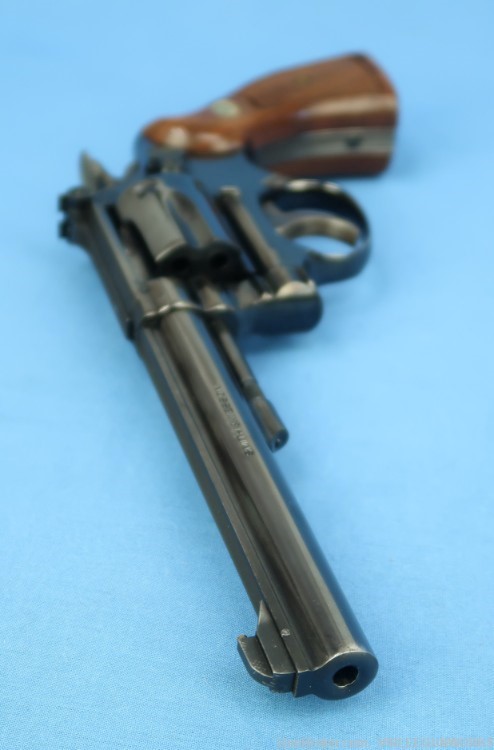 Smith & Wesson Model 48-4 22 Magnum 6" Blued Revolver 1977 -img-13