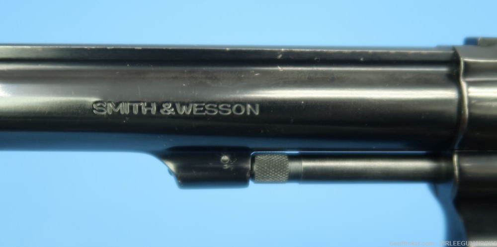 Smith & Wesson Model 48-4 22 Magnum 6" Blued Revolver 1977 -img-9