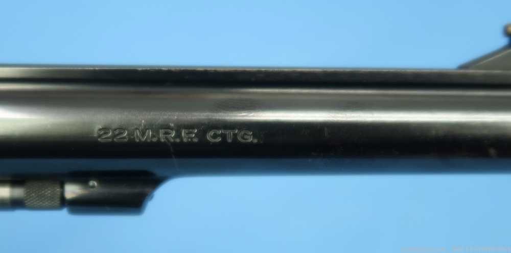 Smith & Wesson Model 48-4 22 Magnum 6" Blued Revolver 1977 -img-39