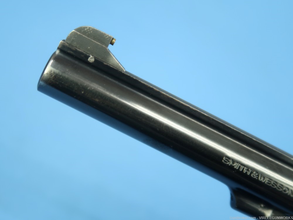 Smith & Wesson Model 48-4 22 Magnum 6" Blued Revolver 1977 -img-10