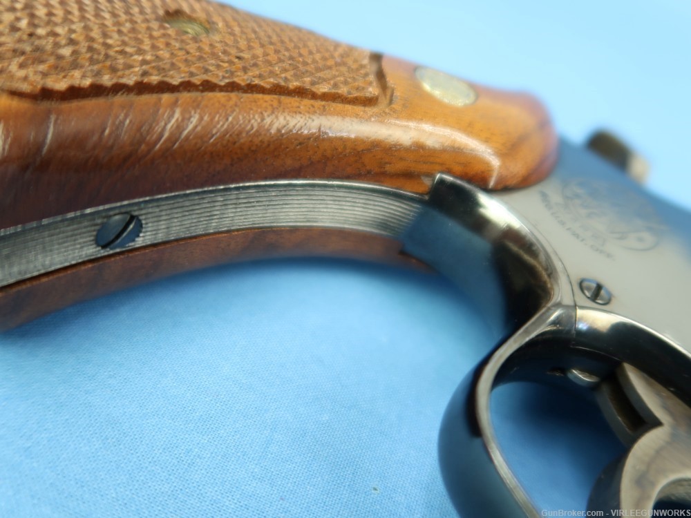 Smith & Wesson Model 48-4 22 Magnum 6" Blued Revolver 1977 -img-48