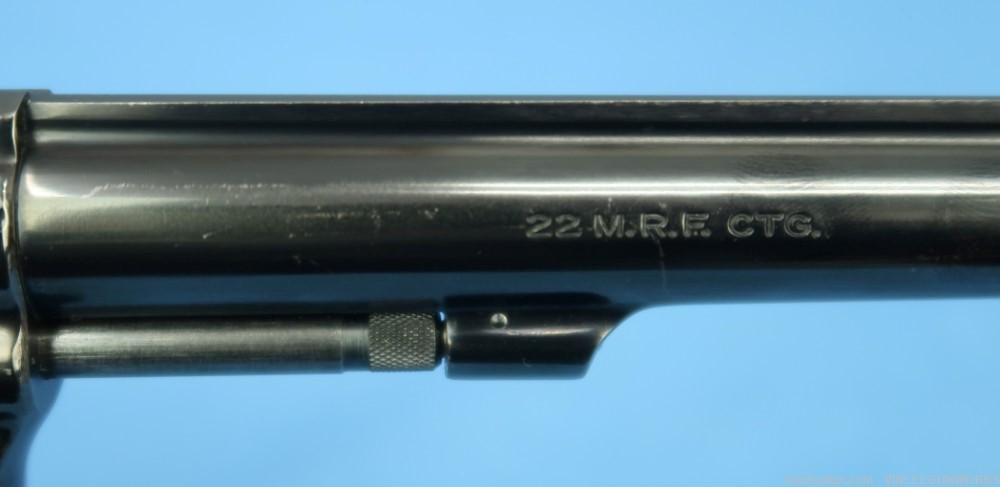 Smith & Wesson Model 48-4 22 Magnum 6" Blued Revolver 1977 -img-38