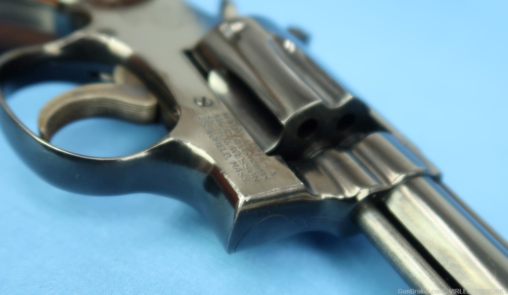 Smith & Wesson Model 48-4 22 Magnum 6" Blued Revolver 1977 -img-46