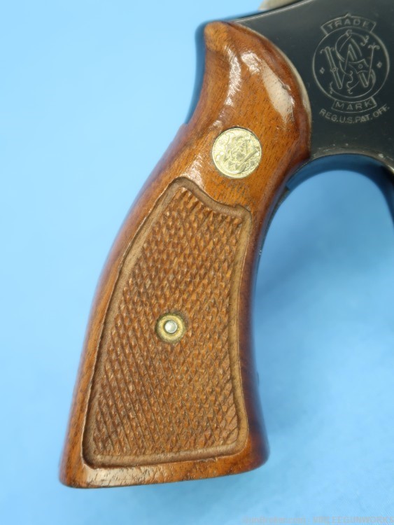 Smith & Wesson Model 48-4 22 Magnum 6" Blued Revolver 1977 -img-29