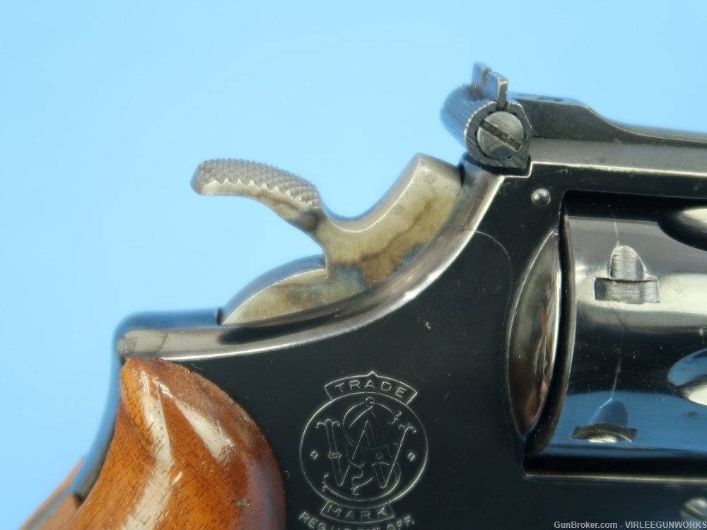Smith & Wesson Model 48-4 22 Magnum 6" Blued Revolver 1977 -img-31