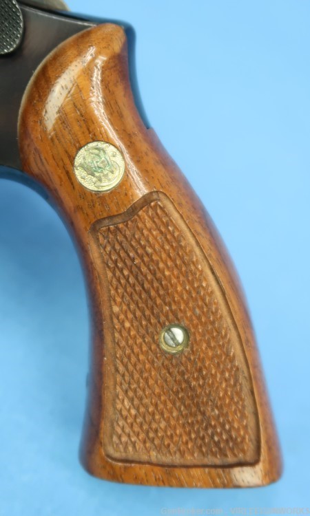 Smith & Wesson Model 48-4 22 Magnum 6" Blued Revolver 1977 -img-1