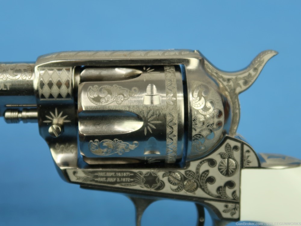 Cimarron Firearms Pietta 1873 Frontier SA George S. Patton .45 LC Engraved -img-29