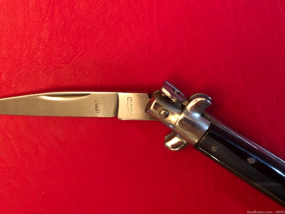 Falcon Blades Italy Manual Lockback Stiletto Knife 6 1/2” Rostfrei Knife-img-6