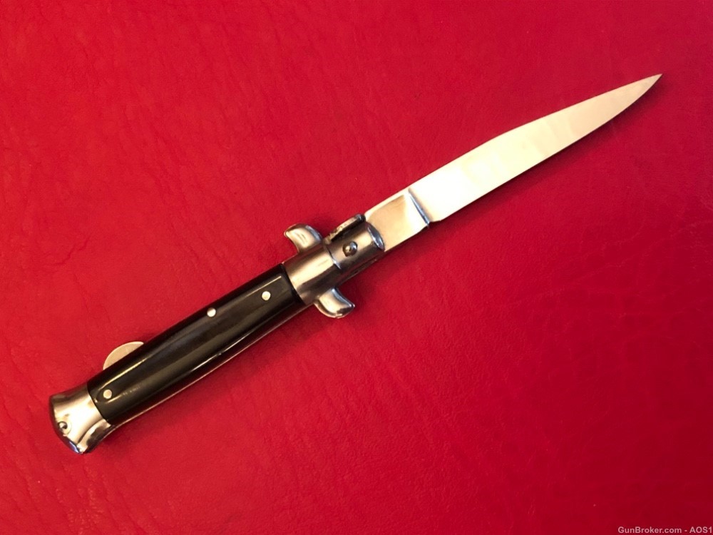 Falcon Blades Italy Manual Lockback Stiletto Knife 6 1/2” Rostfrei Knife-img-1
