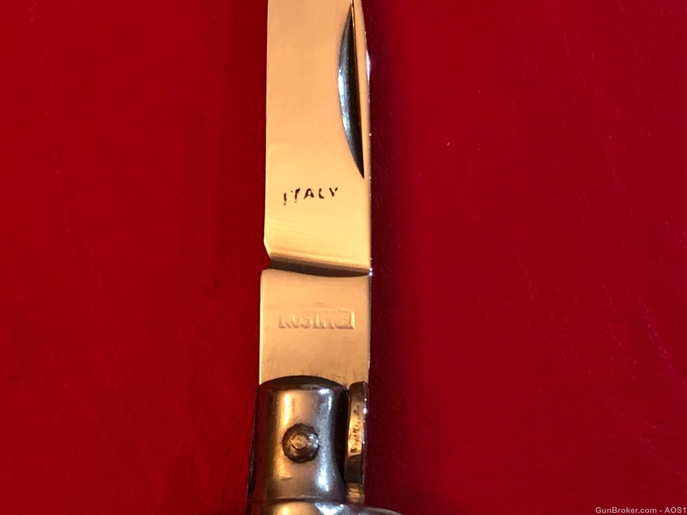 Falcon Blades Italy Manual Lockback Stiletto Knife 6 1/2” Rostfrei Knife-img-7