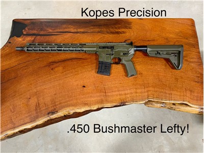 Spring Sale! Kopes Precision .450 Bushmaster ODG Lefty Left Hand