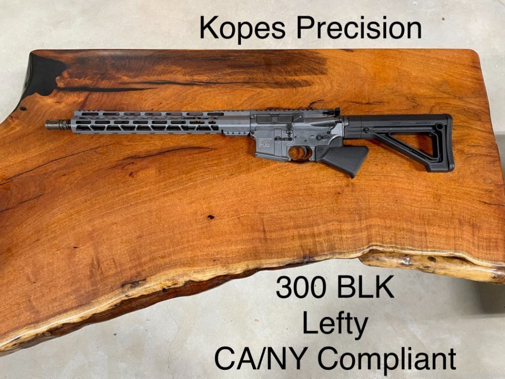 Spring Sale! New Kopes Precision 300 BLK Left Hand, CA/NY Compliant!-img-0