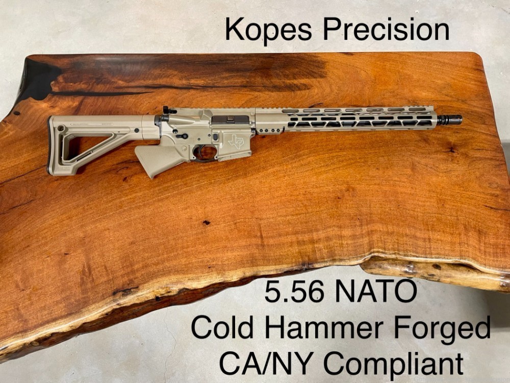 Spring Sale! Kopes Precision 5.56 NATO Right Hand, CA/NY Compliant!-img-0
