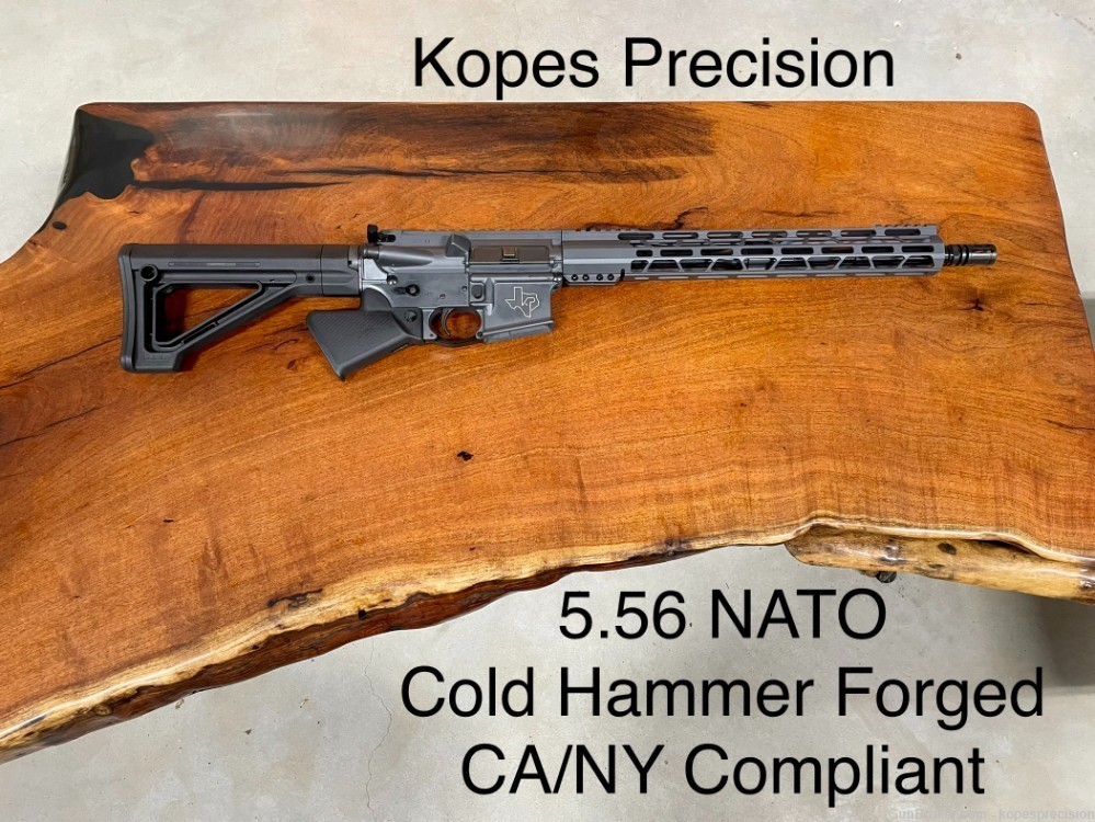 Spring Sale! New Kopes Precision 5.56 NATO AR Right Hand, CA/NY Compliant!-img-0