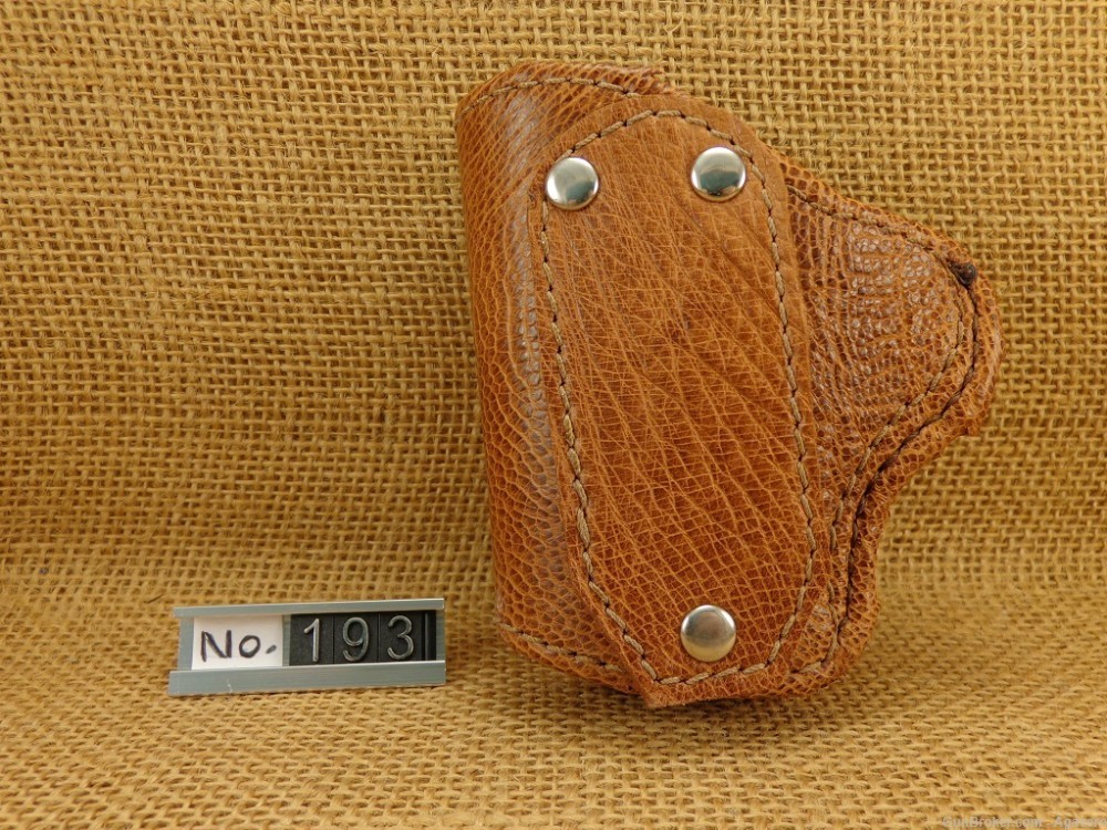 1911 Holster Exotic Ostrich Leather-img-1