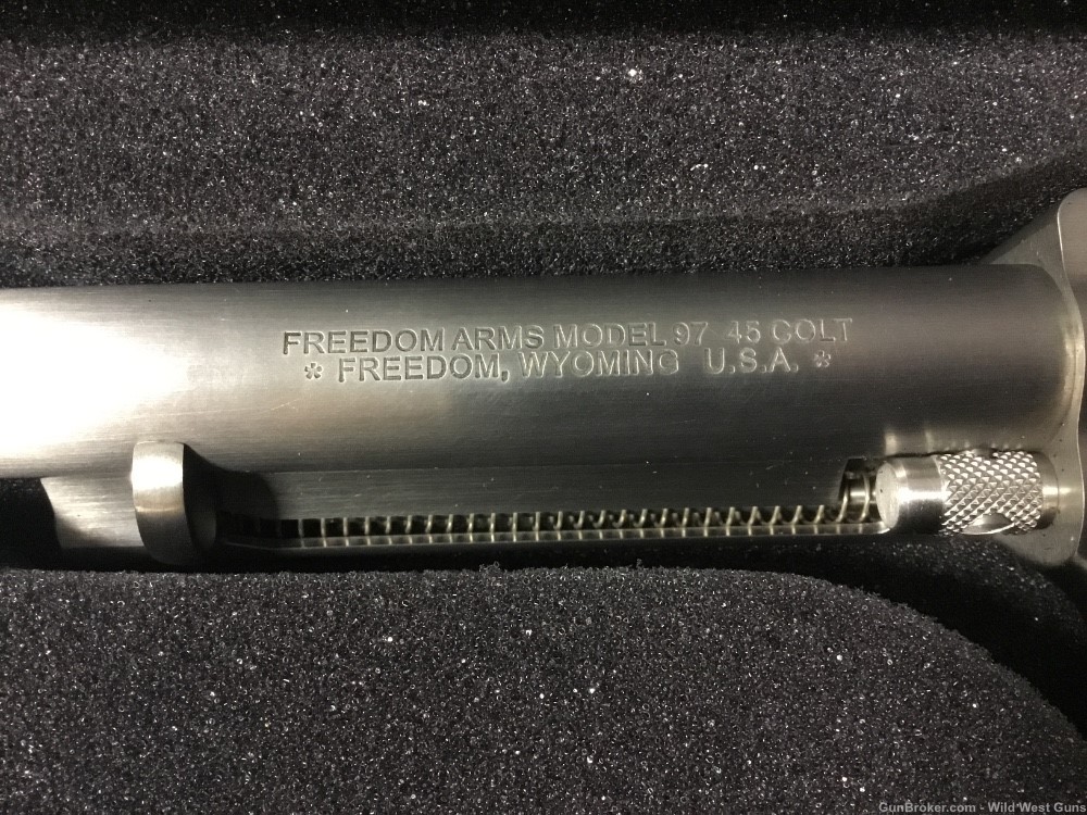 Freedom Arms 1897 Field Grade .45 Colt New In Box, Never Fired-img-1